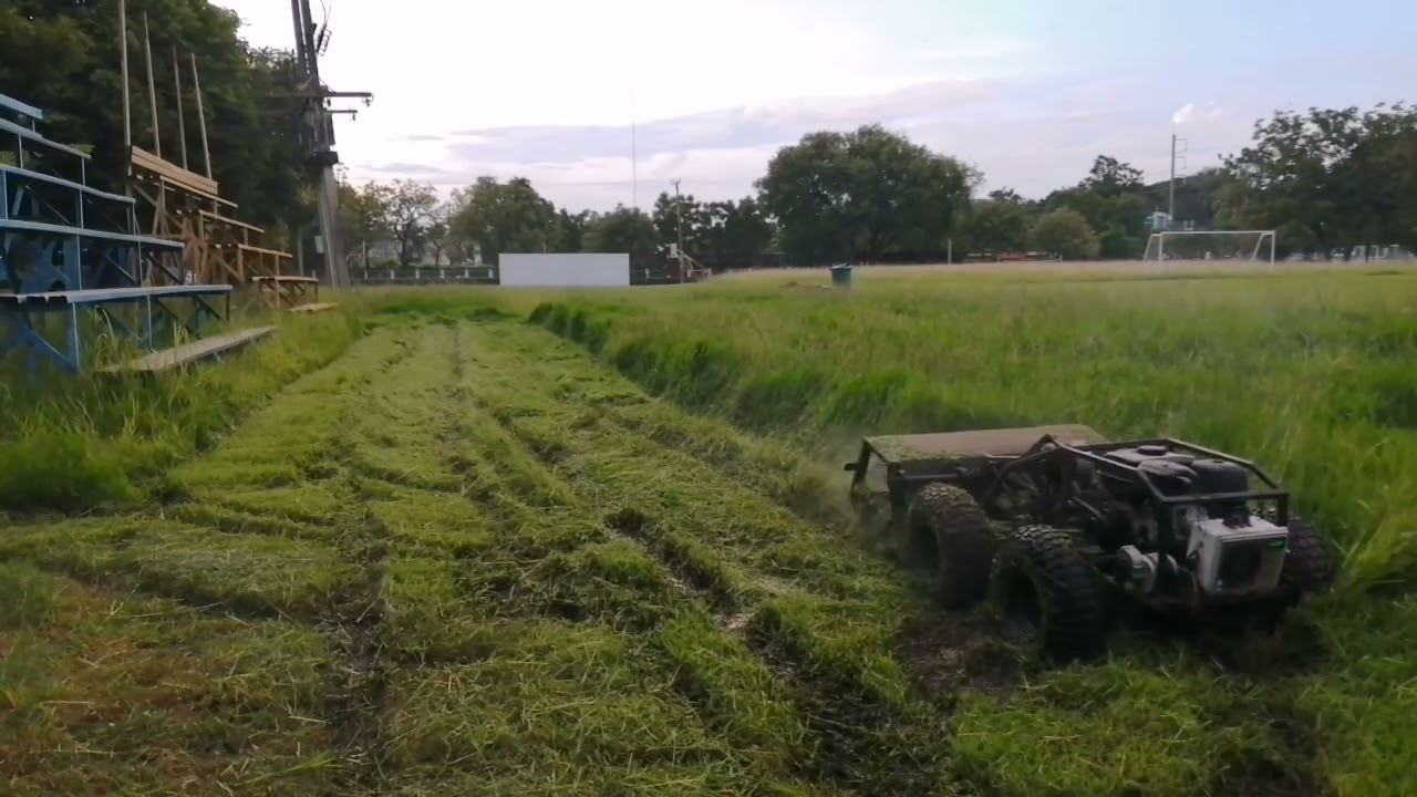 RC MOWER รถตัดหญ้าบังคับ 90 CM. EP. 15