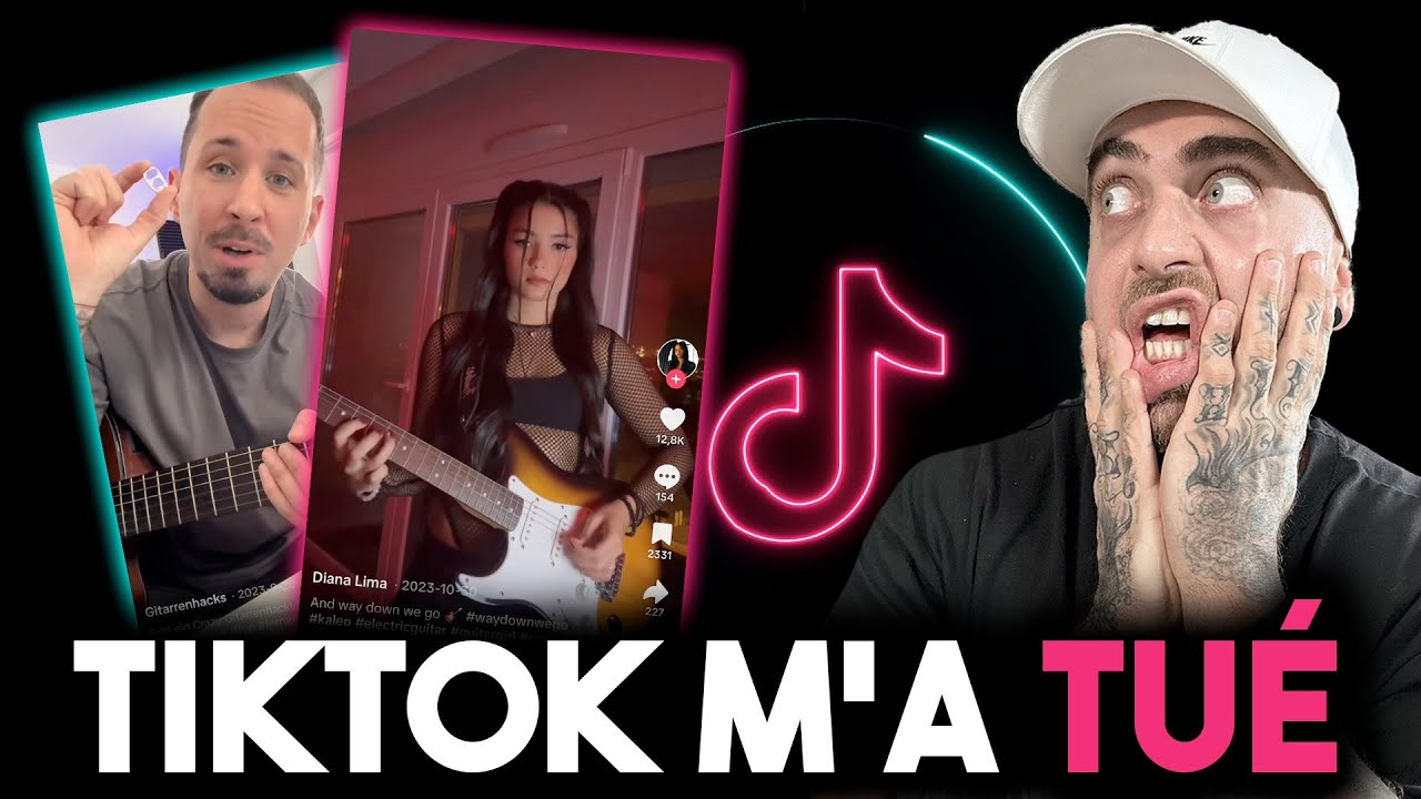 TIKTOK ME MET COMPLETEMENT EN PLS (et la guitare aussi)