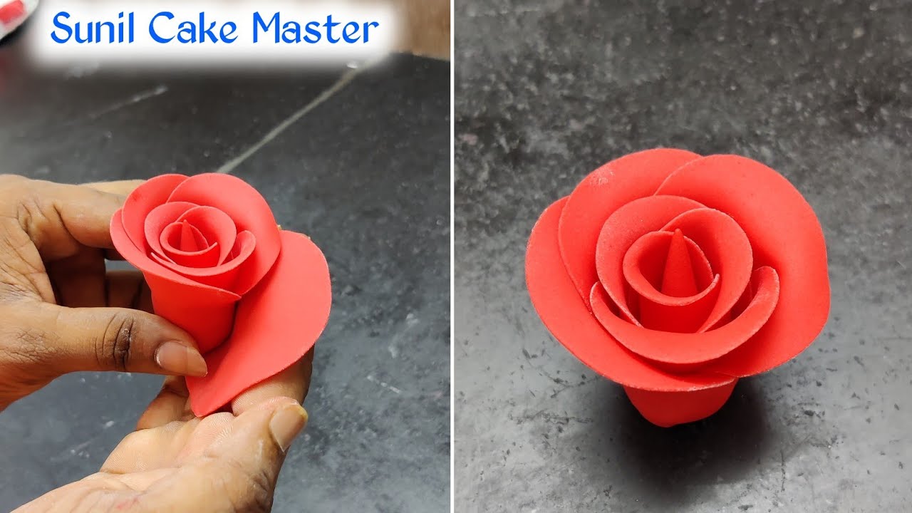 fondant flower Kaise Bante Hai Dekhe Is Video Mai