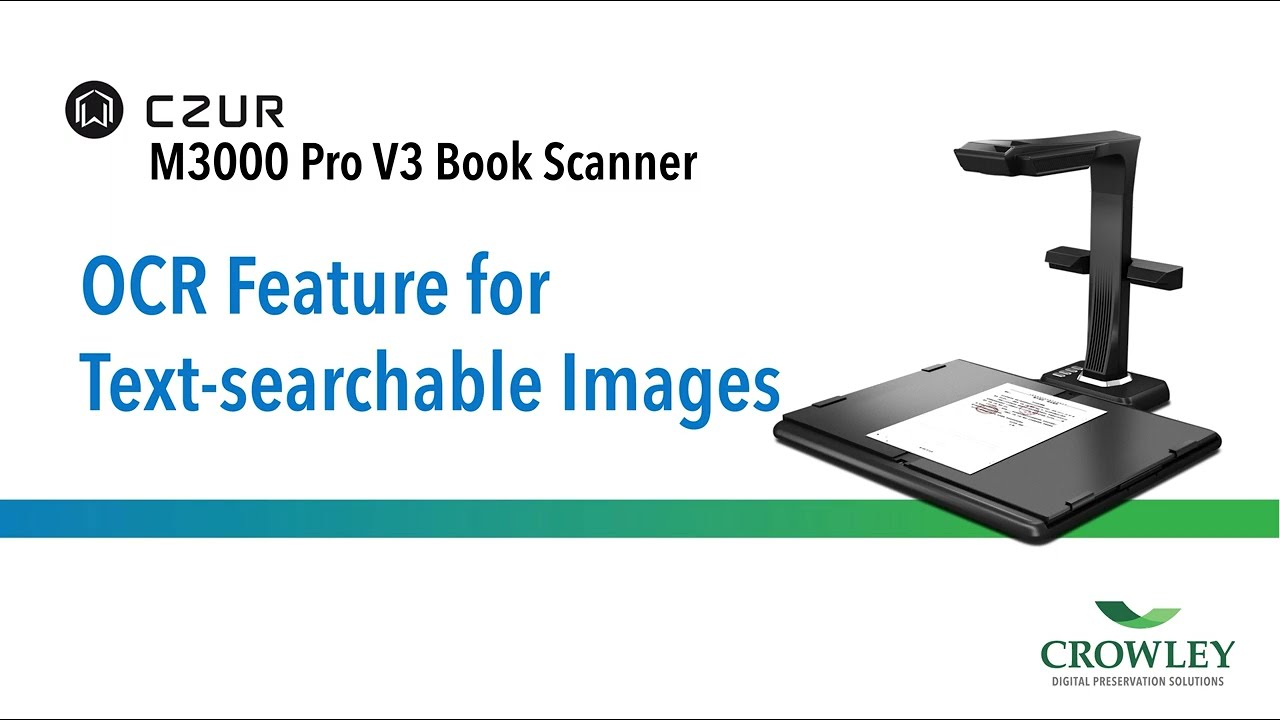 CZUR M3000 V3 Pro | OCR Feature