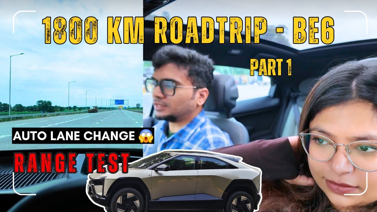 The ULTIMATE Mahindra BE6 Road Test ⚡ 1800KM Across Maharashtra & MP! (Ep.1)”