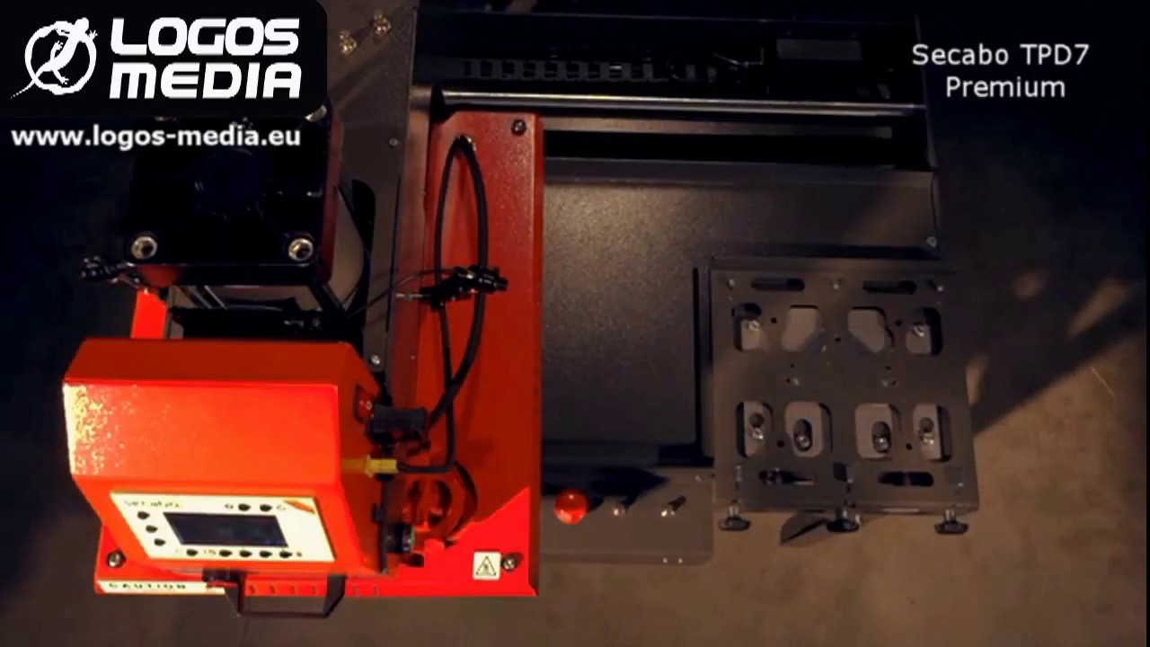 Automatyczna, podwójna prasa termotransferowa Secabo TPD7 Premium