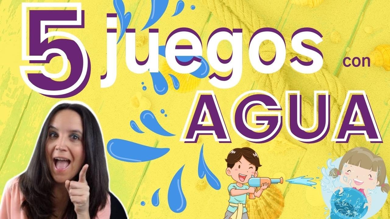 Los 5 MEJORES Juegos y Experimentos con AGUA!!🧊🧊 A tu peque le ENCANTARÁN (Verano 2022)