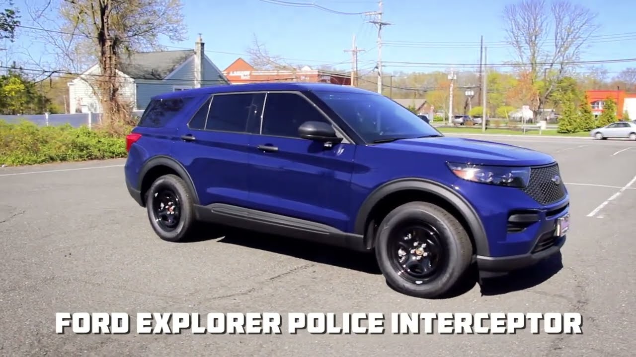 All American Ford's Fleet Program - Police Utility Vehicles!