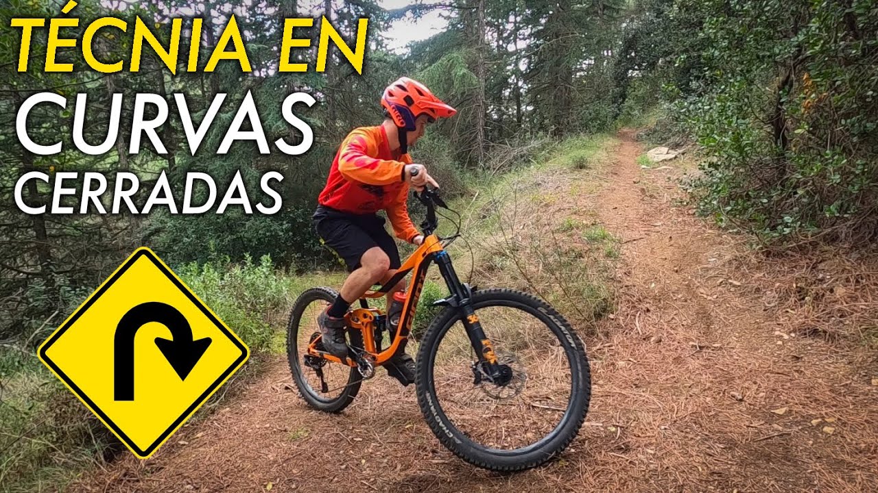 Como Subir CURVAS CERRADAS en BICICLETA para Principiantes ✅  *PASO A PASO*