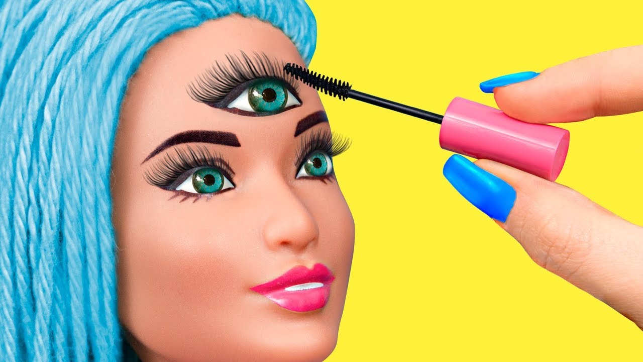 14 TRUQUES DE SAL&Atilde;O DE BELEZA DA BARBIE E ARTESANATOS
