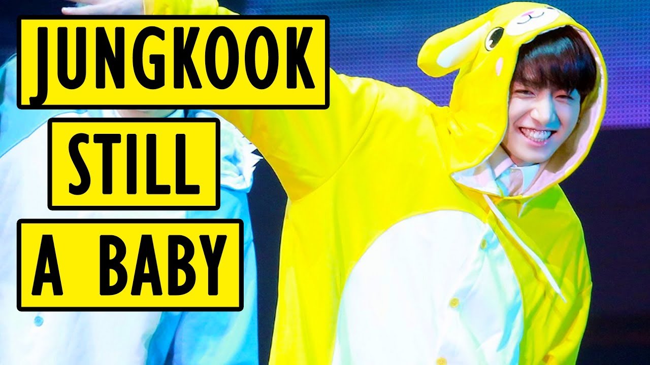 BTS Jungkook is still a baby