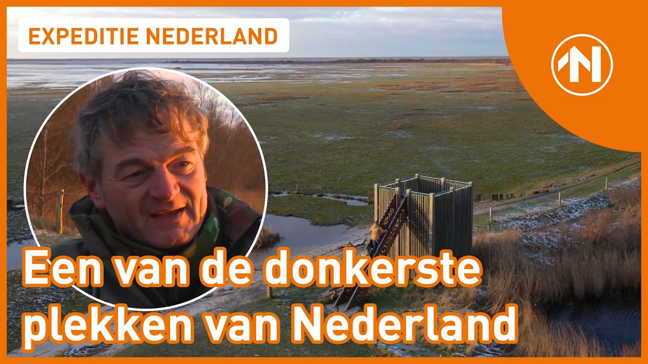 Expeditie Nederland van Omroep Max beleeft de duisternis bij het Lauwersmeer