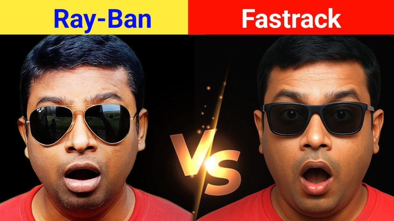 Ray Ban Vs Fastrack | Best Sunglasses For Men | Om Talk