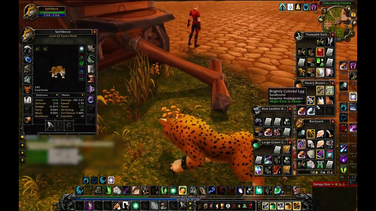 [WoW: WotLK] Noblegarden - Chocoholic, Shake Your Bunny-Maker, Spring Fling - Falconwing Square