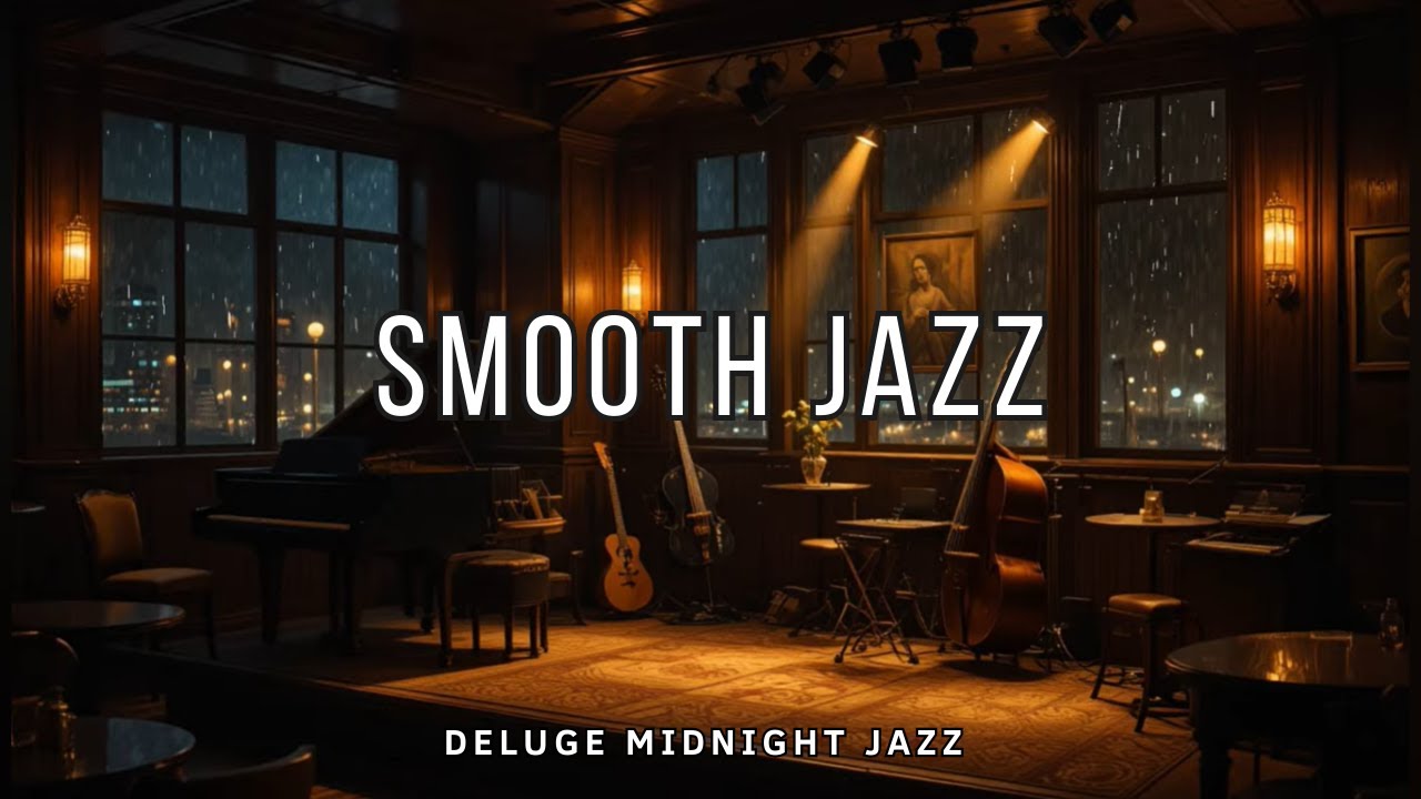 Smooth Jazz Lounge ✨ | Warm Night Jazz Ambience