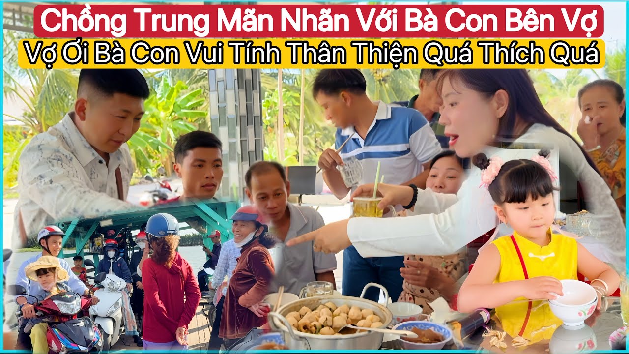 #129🇻🇳🇨🇳Dẫn Chồng Trung Đi Chúc Tết Bà Con Miền Tây Sông Nước Chồng Trung Thích Thú Hết Muốn Về
