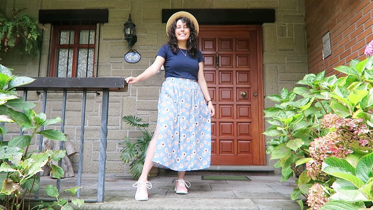 FALDA CON BOLSAS - TUTORIAL