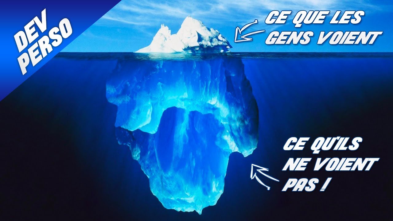 LE SUCCES EST UN ICEBERG