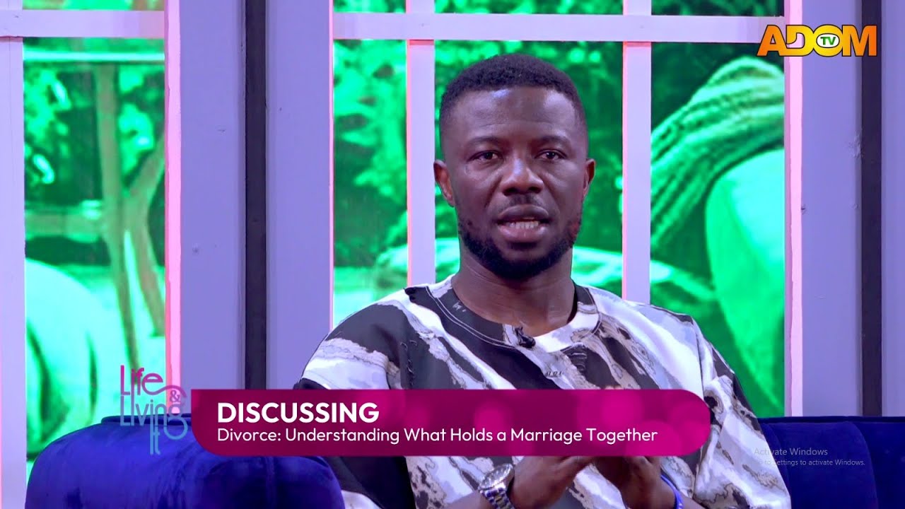Kwaku Manu and Akosua Kekely on Divorce: What Holds A Marriage Together ? - LIFE & LIVING IT