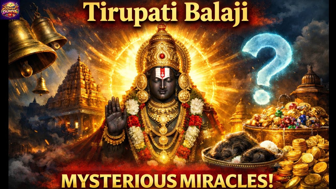 🔔Most Mysterious Temple Of Lord Vishnu 😱 | तिरुपति बालाजी मंदिर के अनसुने रहस्य | Stories Duniya