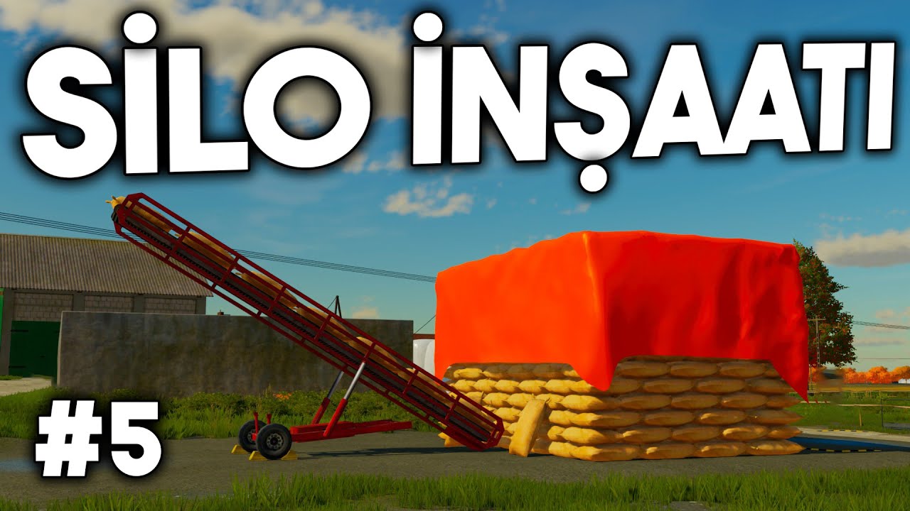Çadır mı Kursam Yoksa Çadırlı Silo Mu ? // Fs22 Szpakowo Bölüm 5
