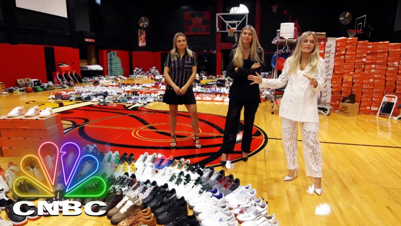 3 SISTERS OWN 6,000 SNEAKERS | Secret Lives Of The Super Rich