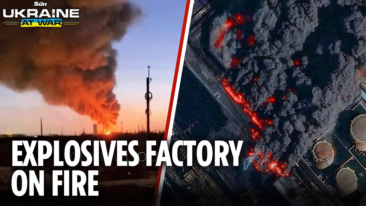 Kara dla Ukrainy za ataki na fabrykę materiał&oacute;w wybuchowych i sparaliżowanie kluczowych rosyjskich port&oacute;w naftowych i rafinerii