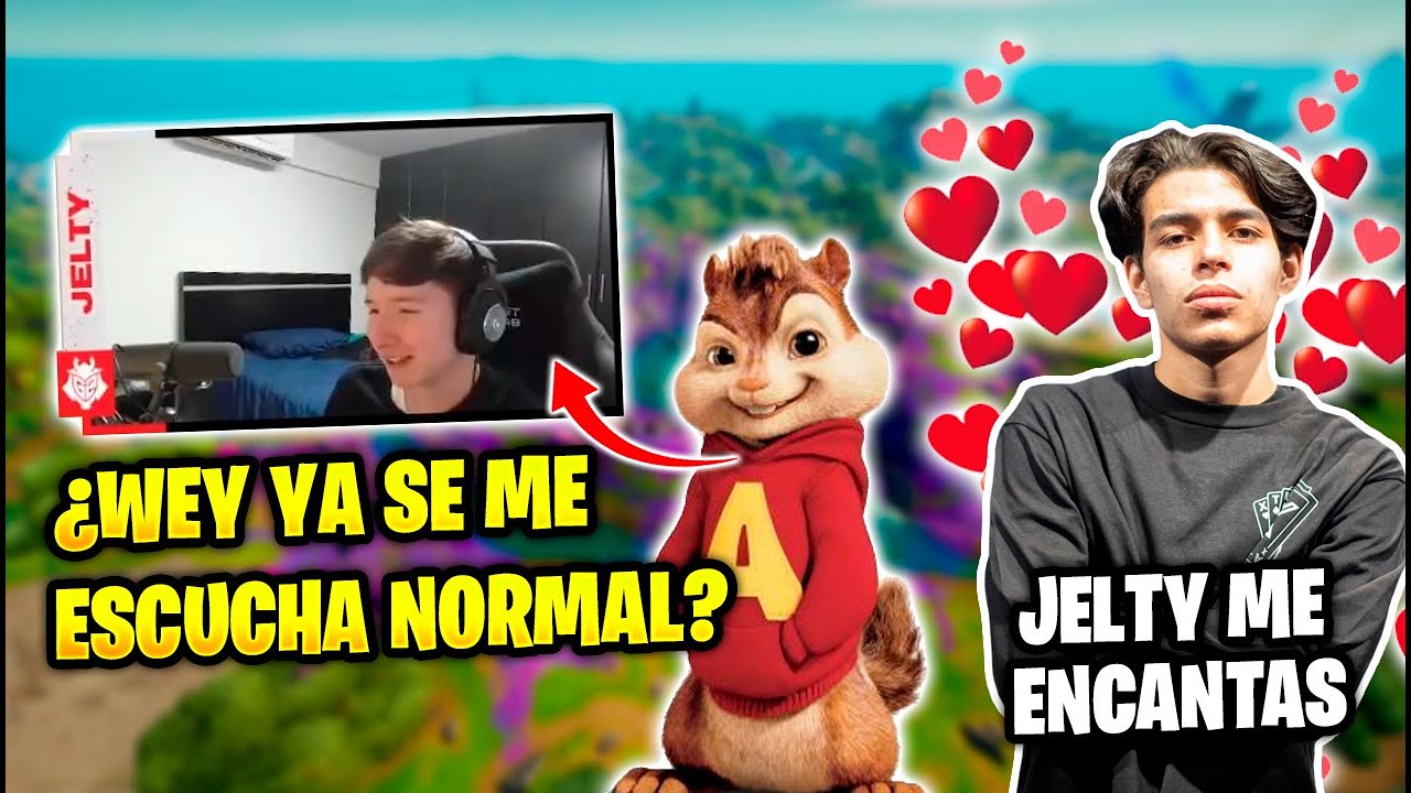 JELTY SE PONE VOZ DE ARDILLA😱ALLIEGE LE CONFIESA SU AMOR A JELTY❤️| A JELTY SE LE NOTAN LOS MACROS🔥