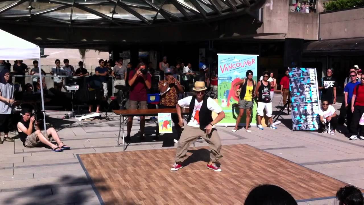 Kuan Judge Showcase @ Vancouver Street Dance Festival 2012