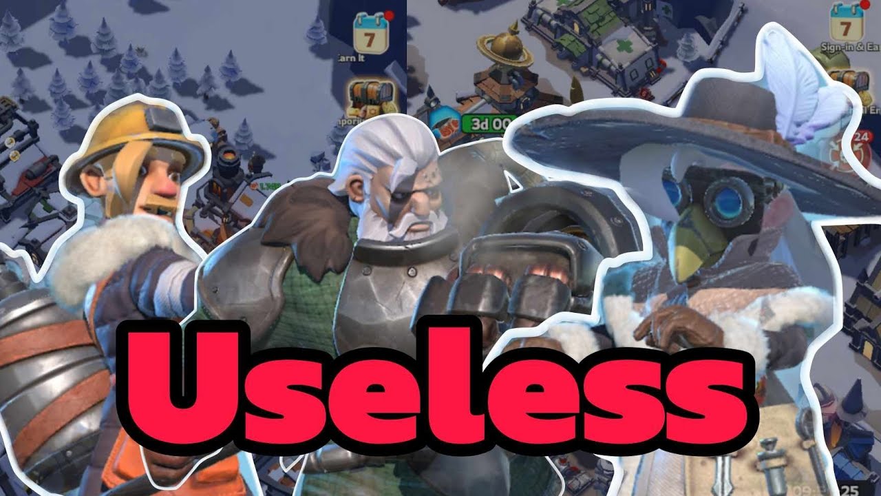 5 Useless Heroes you should AVOID in Whiteout Survival