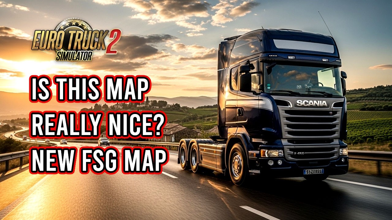 Must-Try ETS2 Map Mod! 🚚 #ets2 #fsgmap