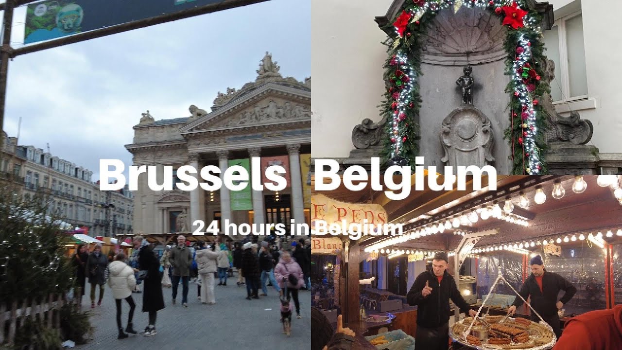 Belgium travel vlog 🇧🇪 Belgium in 24 hours | Journey through sights, smells & adventures in Brussel.