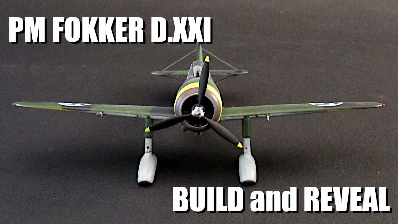 1/72 PM Fokker D.XXI ~ build and reveal