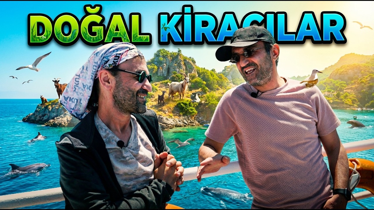 Ersin Korkut ve Hamdi Kahraman karavanla yola çıkıyor!  DOĞAL KİRACILAR | GÖKÇEADA habitat'ta!