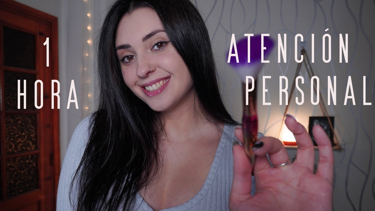 ASMR ATENCIÓN PERSONAL +1 HORA 💤 Masajes, caricias y cuidados para dormir