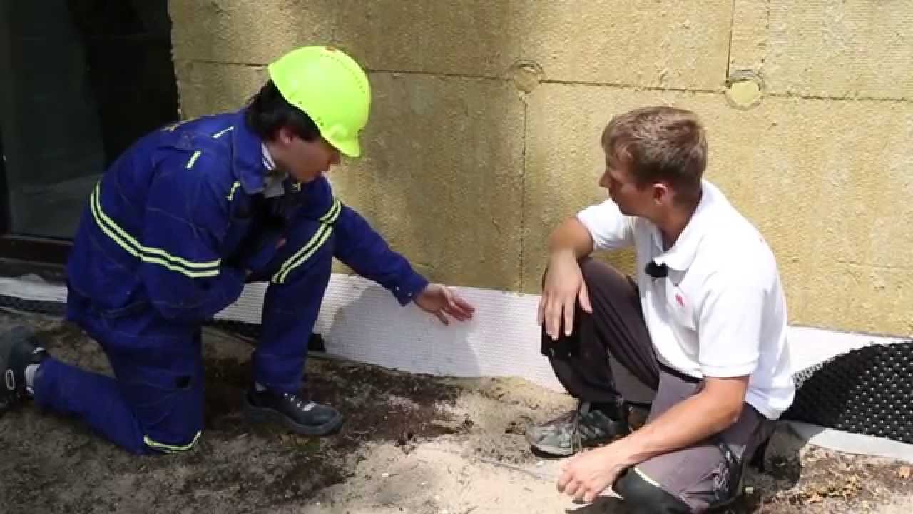 Montážní video - Isover - zateplení soklu svépomocí