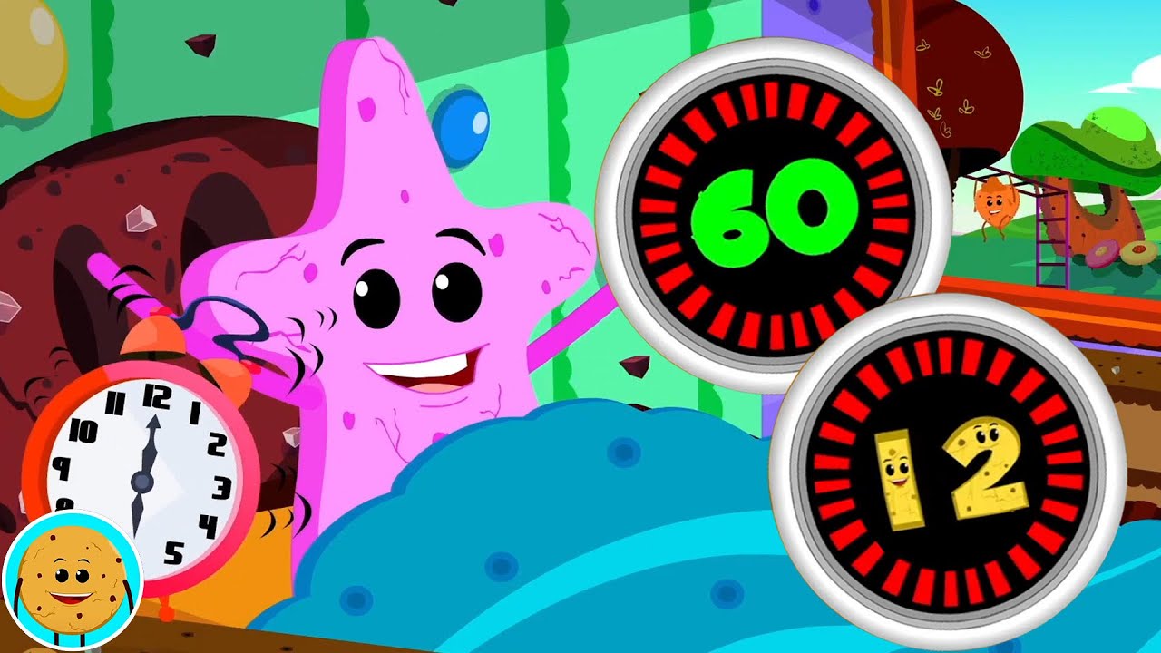 Time Song, Cartoon Video and Learning Rhyme for Kids by Hello Cookies