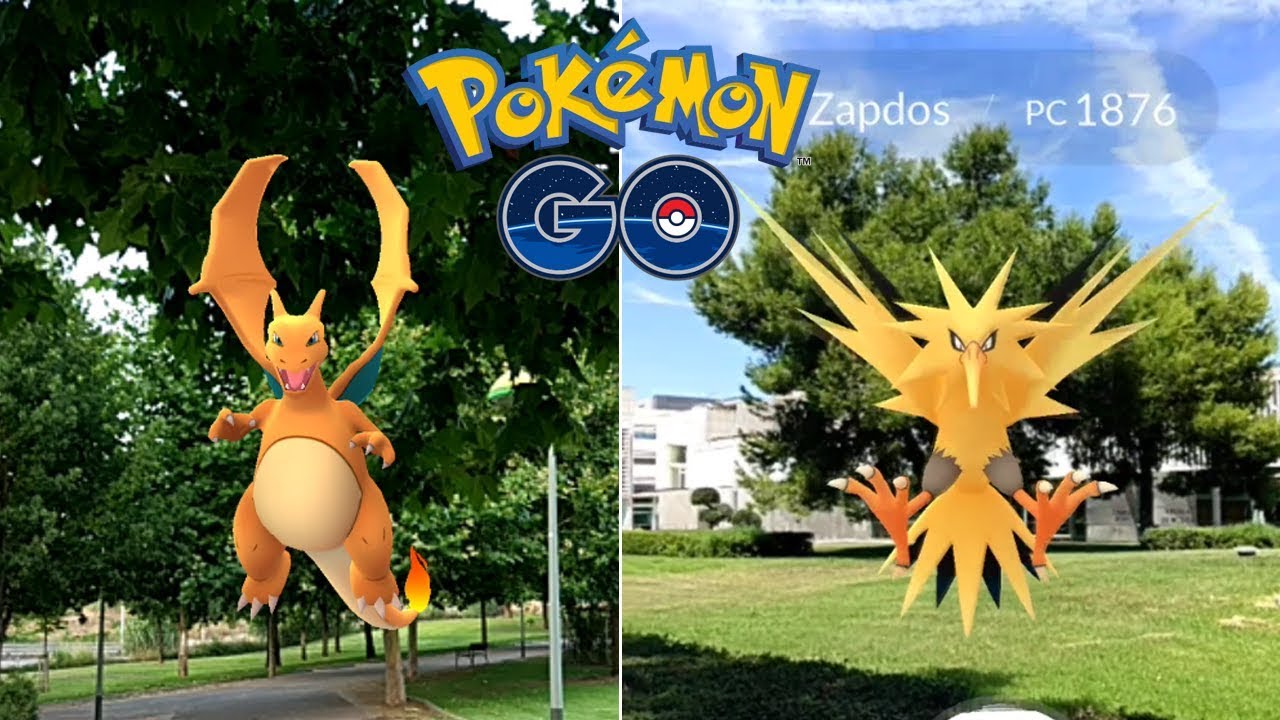 CAPTURAS ÉPICAS! CHARIZARD, ZAPDOS Y MUCHOS MÁS! [Pokémon GO-davidpetit]