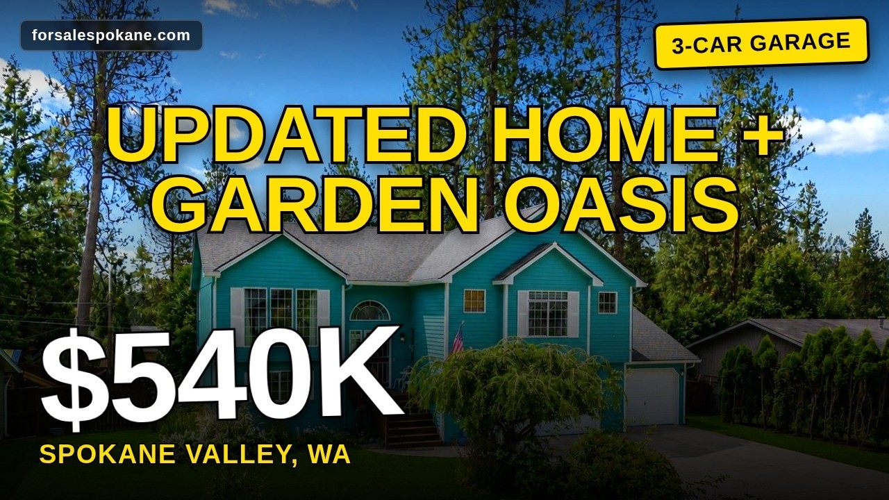 11202 E 17th Ave | Spokane Valley, WA | $540,000 | 4 bed, 3 bath, 2,245 sqft &mdash; Spokane Home for Sale