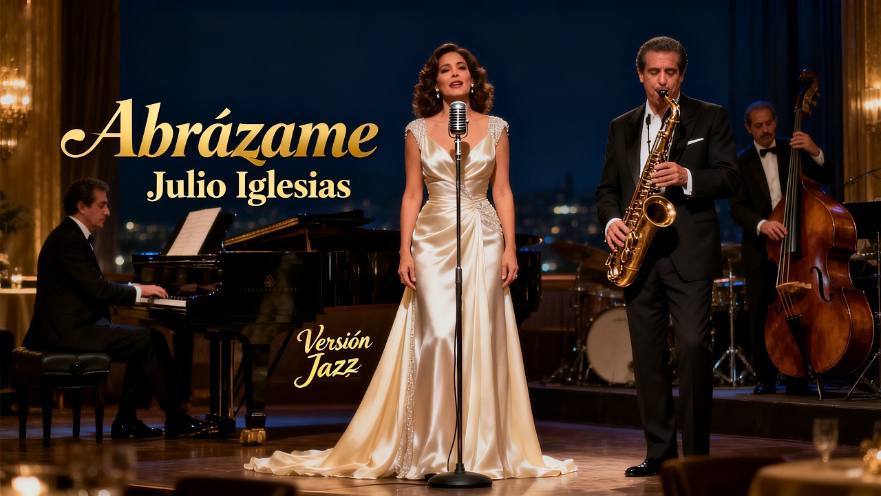 Abrázame – Julio Iglesias | Cover Bolero Jazz | Jazz Latino y Música Romántica