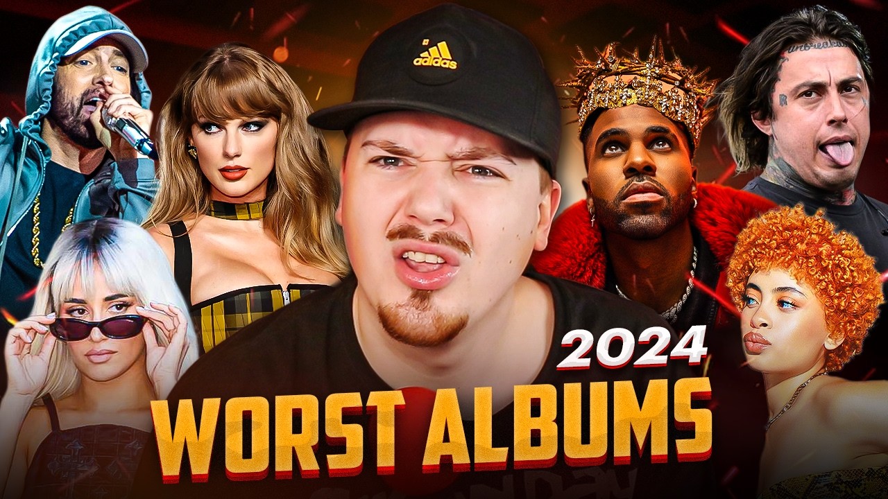 Top 10 WORST Albums from 2024 🤬 (ft. Falling In Reverse, Taylor Swift, Eminem...)