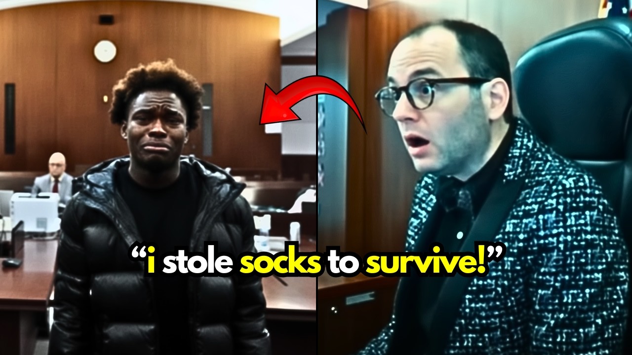 Judge REFUSED His Bond... Then Realizes He Stole SOCKS To Survive!