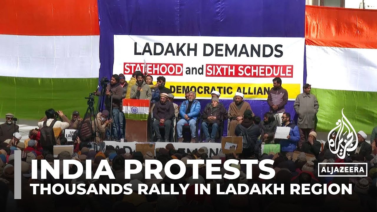Why are people in India&rsquo;s Ladakh protesting against central government?