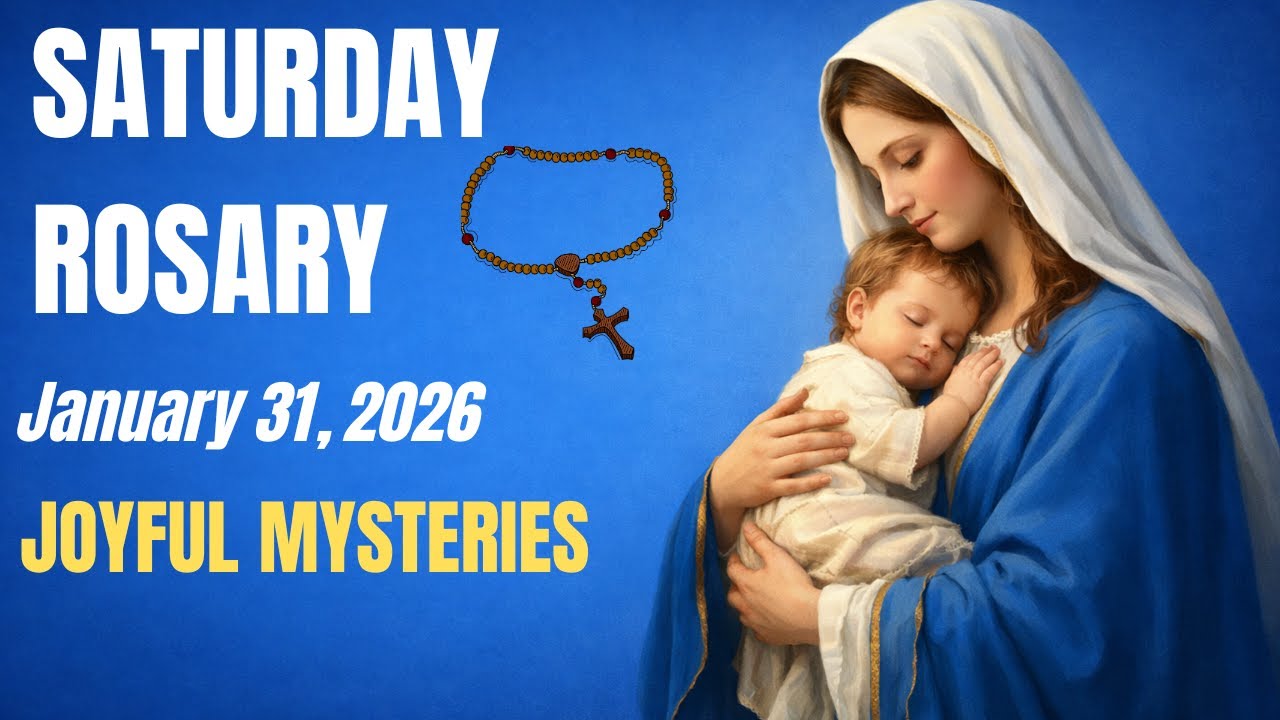 Saturday Holy Rosary | Joyful Mysteries | January 31, 2026