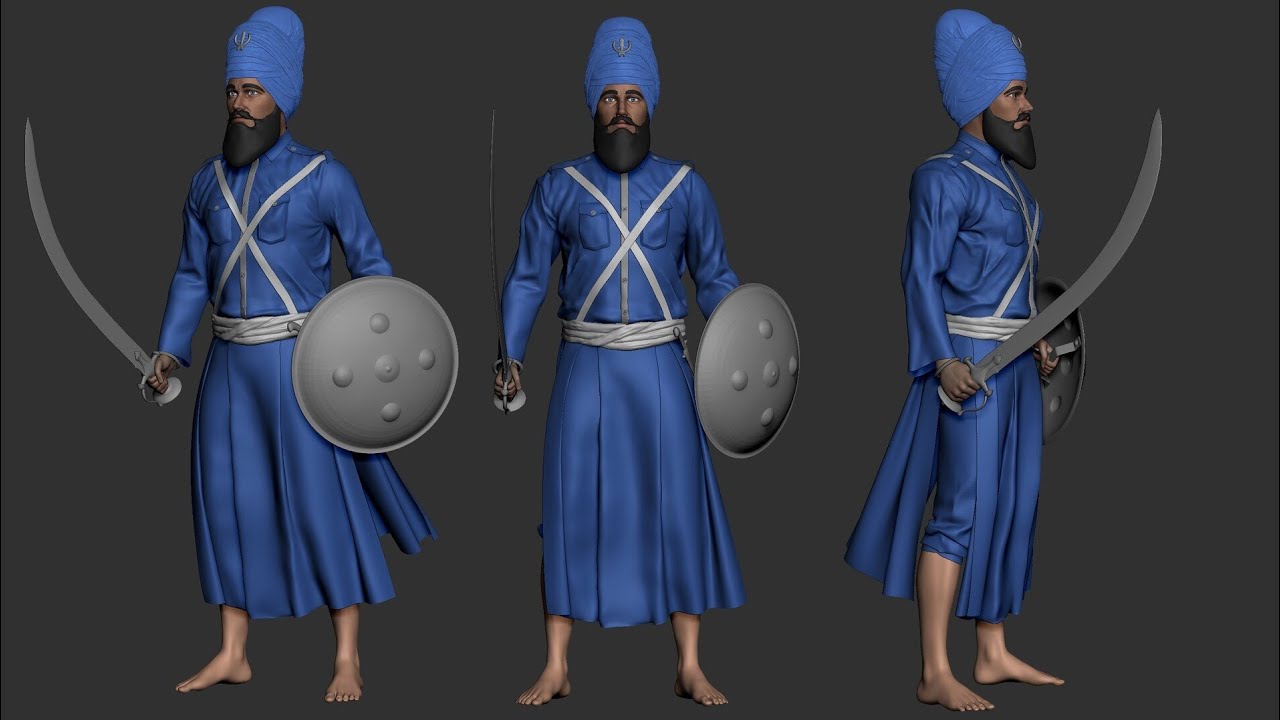 2 kirpan play gatka training