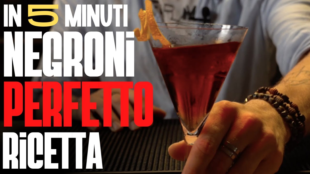Il Negroni PERFETTO - Ricetta e Preparazione | Italian Bartender
