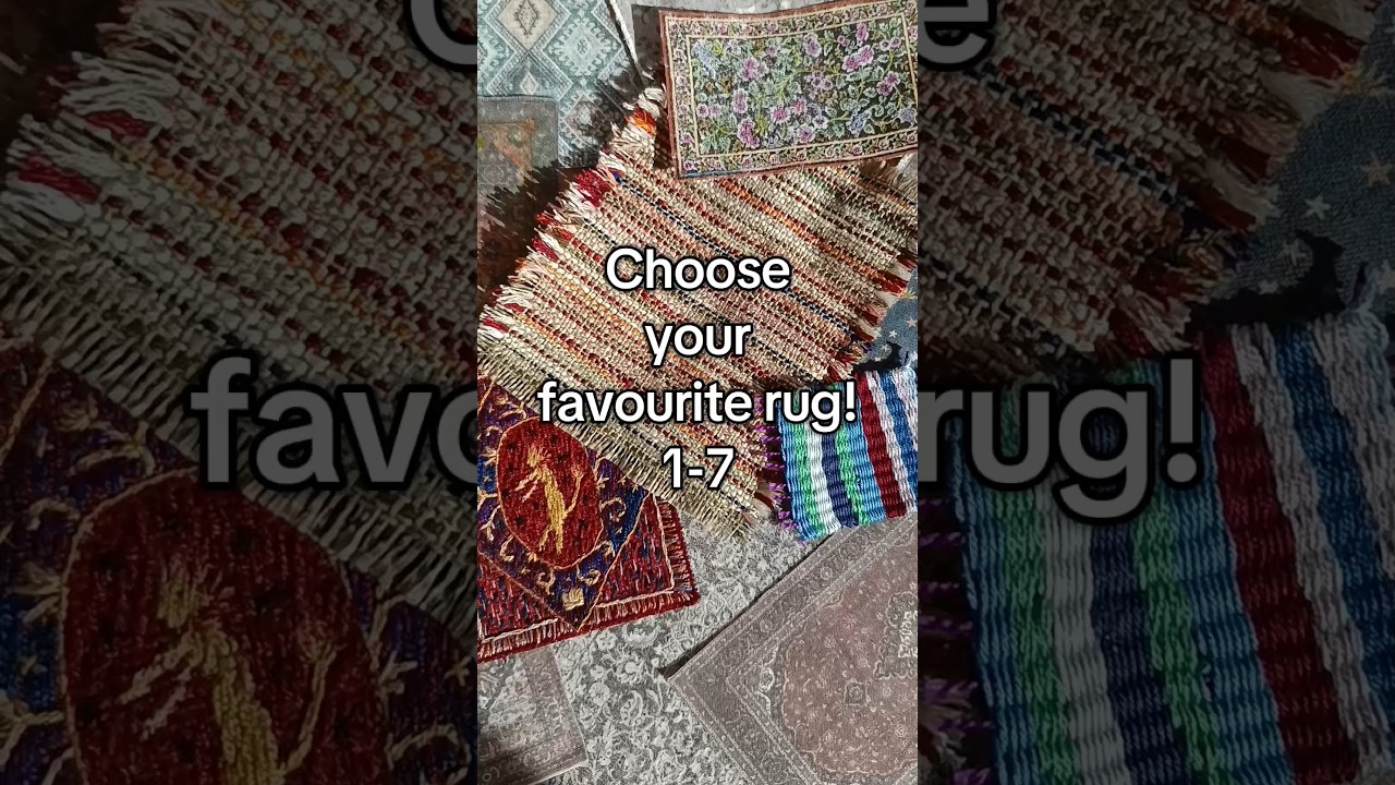 ALL MY MINI RUGS! | Pt. 2 #miniatures