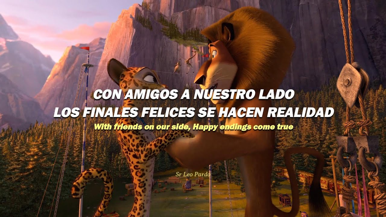 Madagascar 3 - Love Always Comes as a Surprise (Canción Completa) (Subtitulado Español + Lyrics)