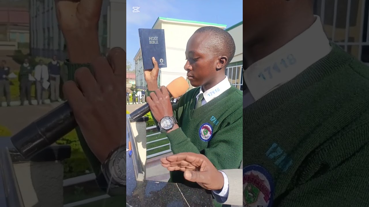 Nakuru High School...Captain's Hand over Ceremony