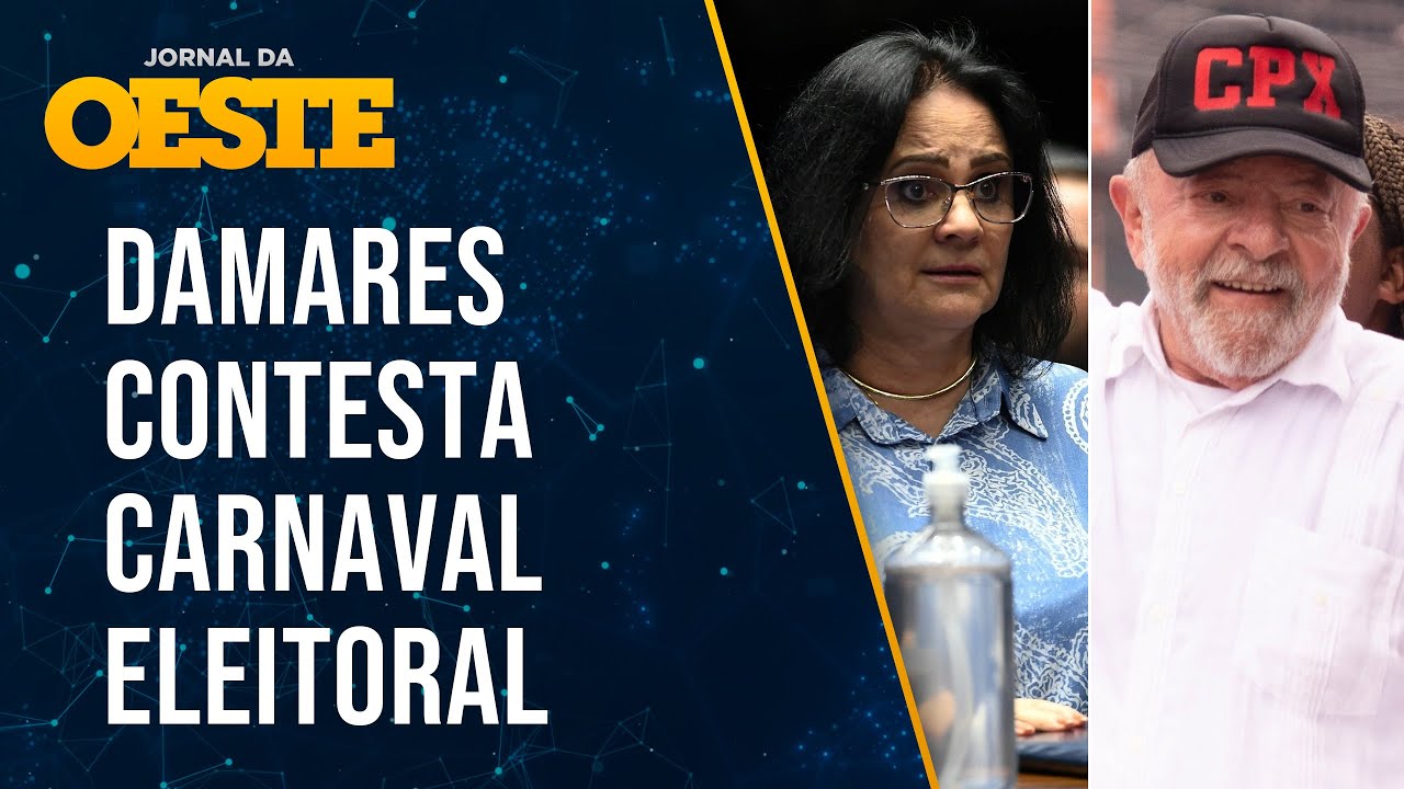 CARNAVAL 2026: Damares aciona MP Eleitoral contra samba-enredo a favor de Lula