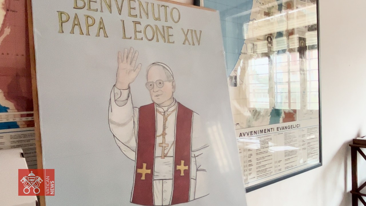 La parrocchia del Sacro Cuore di Gesù a Ponte Mammolo attende Papa #leonexiv