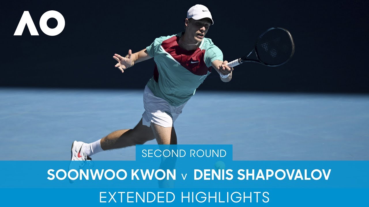 Soonwoo Kwon v Denis Shapovalov Extended Highlights (2R) | Australian Open 2022