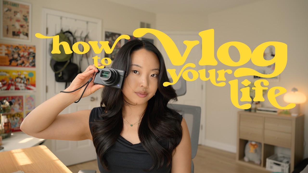 vlogging my life & how I film it for youtube