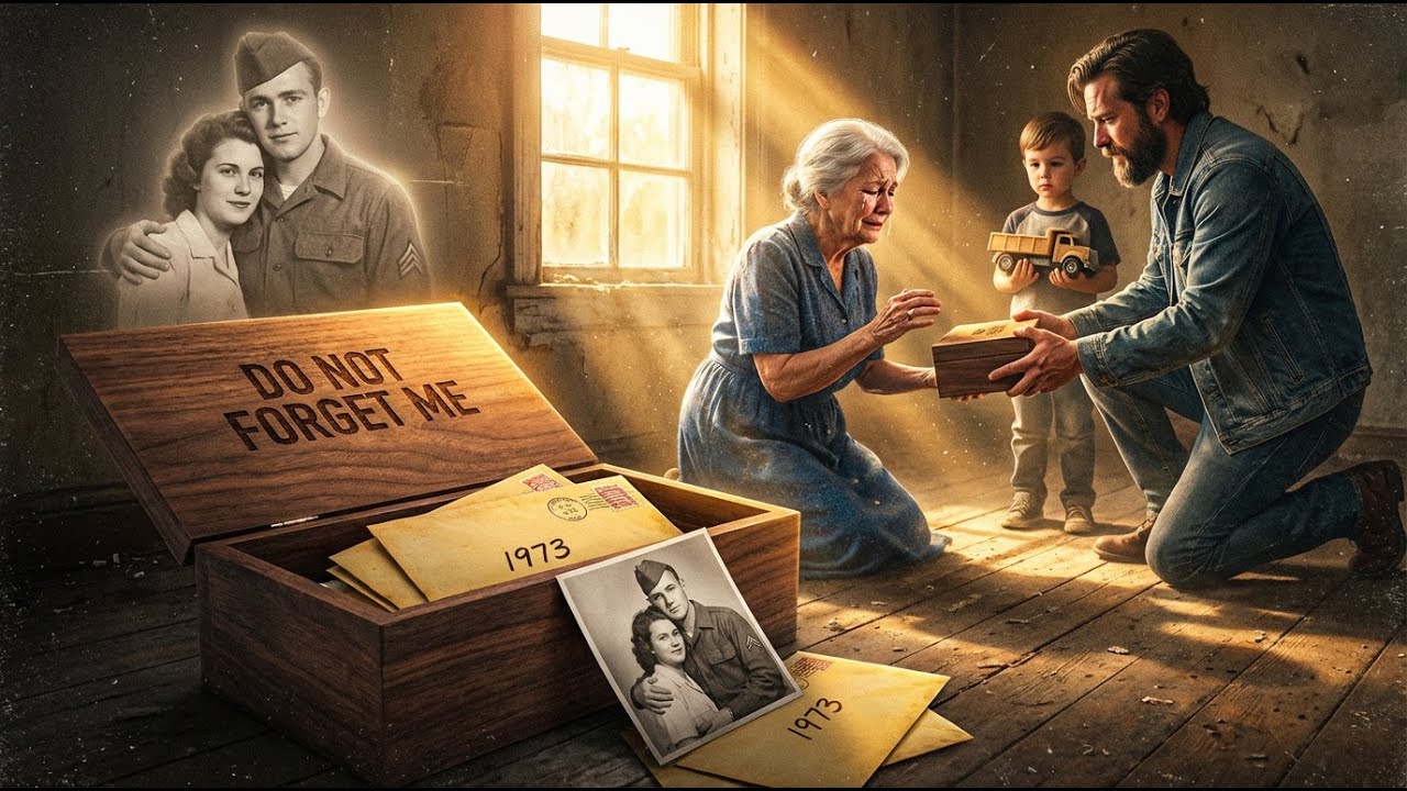 Widower Single Dad Finds 'Do Not Forget Me' Box In Walls&mdash;The Truth Inside Destroyed Him Completely